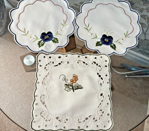 Vintage ivory polyester - 3,
