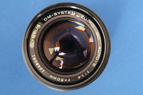 Olympus zuiko 50mm lens - f1.4,