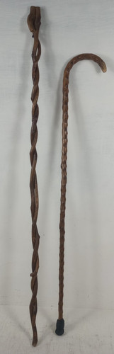 Vintage gnarled curled natural - vintage,
