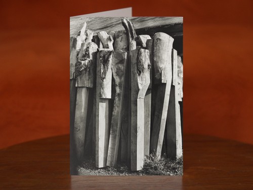 Totems old shipyard - old, rye