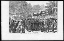 1874 Antique Print - SPAIN