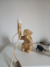 Golden Monkey Lamp Resin