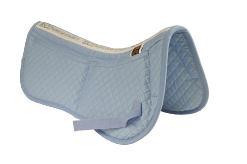Correction half saddle pad - half,