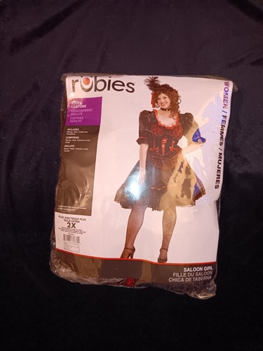 Saloon girl plus costume - ,