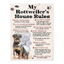  My Rottweiler's House Rules