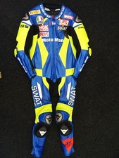 Dainese Factory D-Air Dan Linfoot Leather Suit Suzuka 2019 Moto Map Suzuki