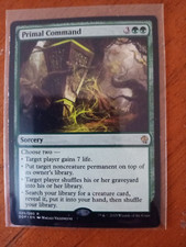 Primal Command Magic The Gathering Rare Duel Deck Zendikar vs Eldrazi 20 Played