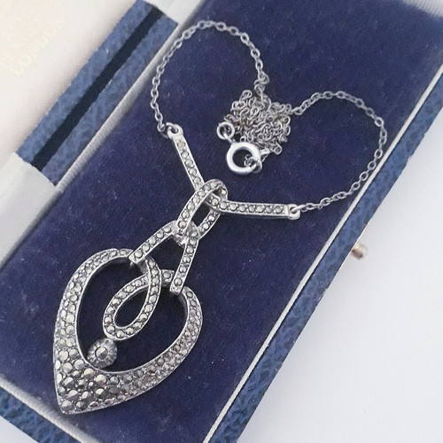 Vintage sparkling marcasite - vintage,