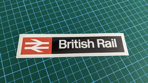 Vintage british rail sign - vintage,