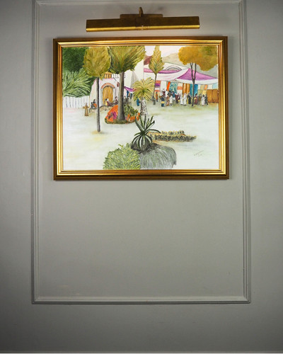 Market strolls original oil - strolls,