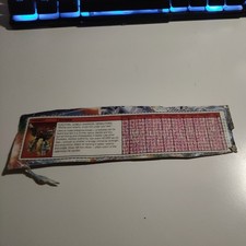 Transformers G1 Original Hasbro Data Card - Sludge