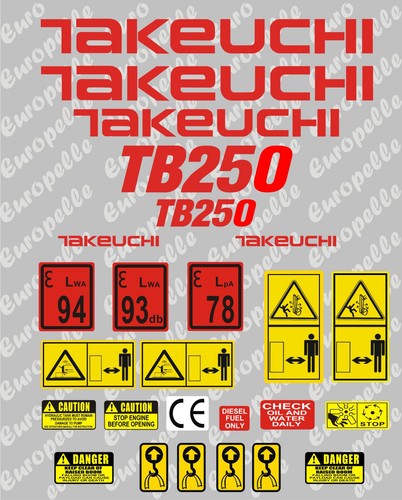 Decal sticker set - sticker, for
