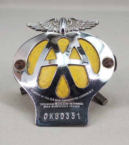 Car badge c1951 ok80331 - aa,