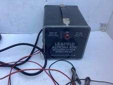 Vintage 12 volt 6 volt  Leafield Automatic Car Battery Charger