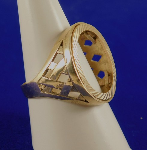 Weave 9ct gold half - 9ct,