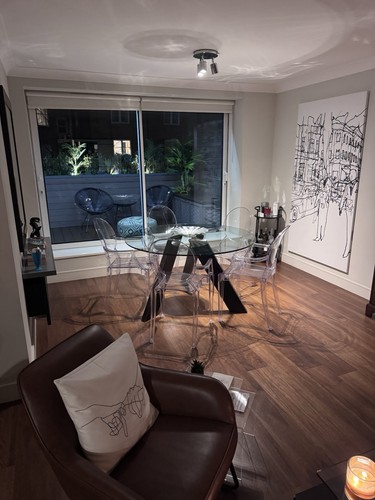 Acrilic dining chairs - dining, kartel
