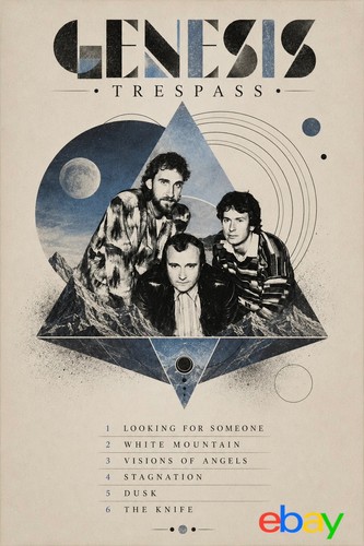 Genesis trespass album - trespass, a3
