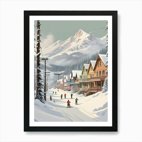Retro apres ski - retro,