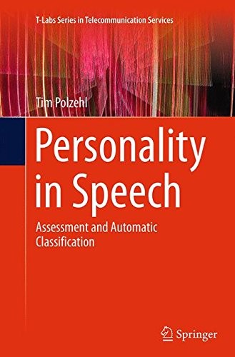 Personality in speech - speech,