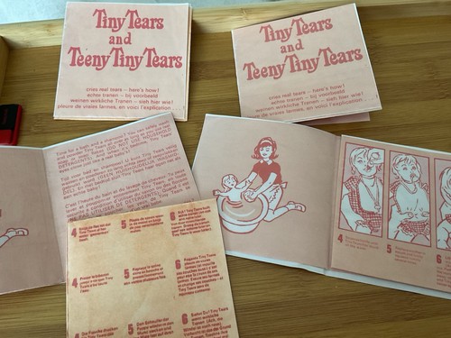 Palitoy tiny tears leaflet - palitoy,