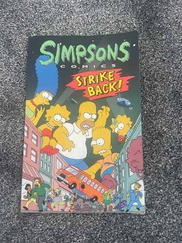 Simpsons comics strike back - simpsons,