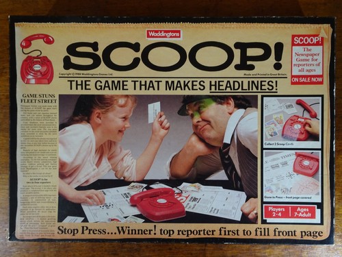 Vintage scoop waddington s - scoop!, waddington's