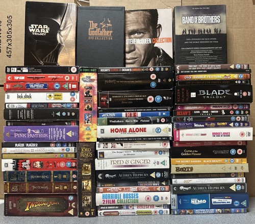 Bundle job lot film box - bundle, sets