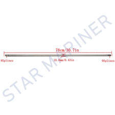 6E0-45511-10 Drive Shaft Long