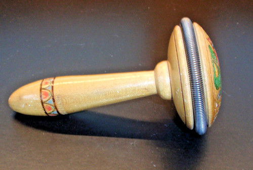 Vintage wood darning egg - darning,