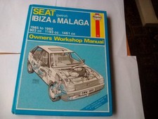 Seat Ibiza & Malaga 1985 To