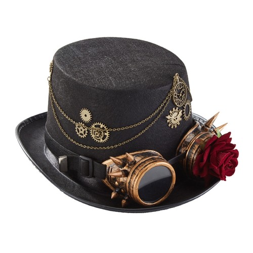 Steampunk top hat - for, with