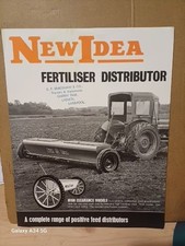 new  idea   fertiliser  distributor  sales  leaflet