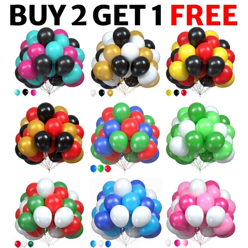 Balloons 100pcs color assorted - 100pcs,