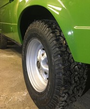 Rostyle wheels Range Rover Classic 7" x 16" tubeless reversed, set of 4