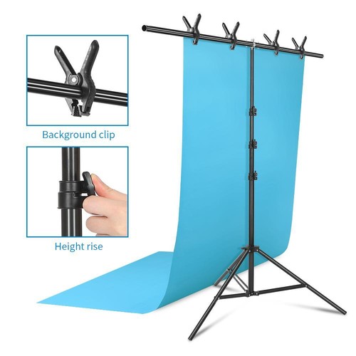 Backdrop stand shape metal - t,