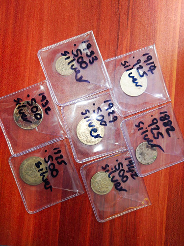 Job lot vintage silver - job,