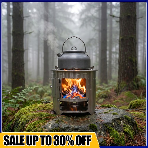 Portable wood burning stove - portable,