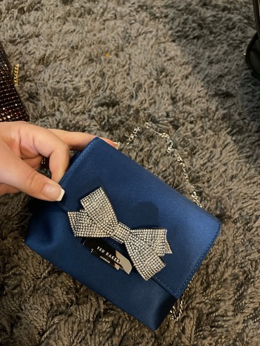 Ted baker blue satin - blue,