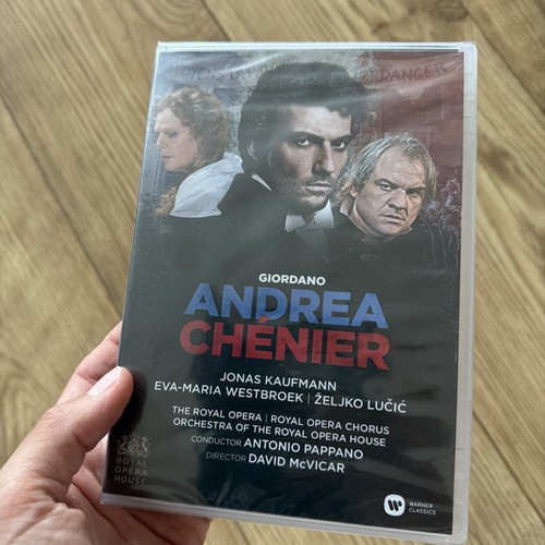 Andrea chenier dvd royal opera - dvd,