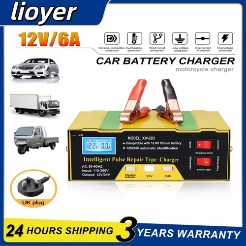 Car battery charger - charger, 12v