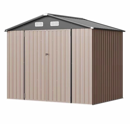 8x6ft metal garden storage - metal,