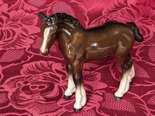 1960 beswick shire - shire, horse
