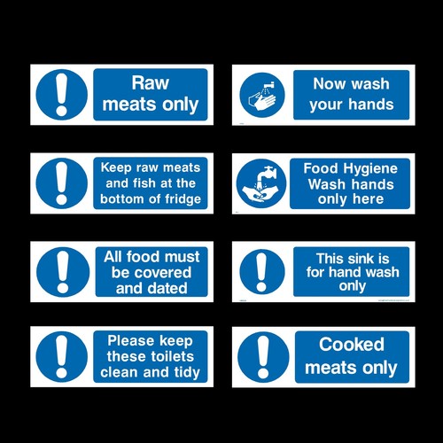 Wash your hands sign food - sign,