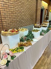 Table buffet plinths Display