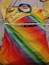 Erima Vintage 80s/90s  Rainbow Goalkeeper Shirt. FT Dornigheim. Nutty Shirt