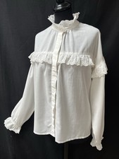 LAURA ASHLEY Cream White Lace