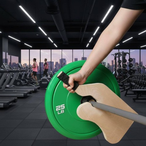 Wooden barbell lift - barbell,