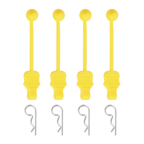 4pcs 4mm body clips - 1.4mm,
