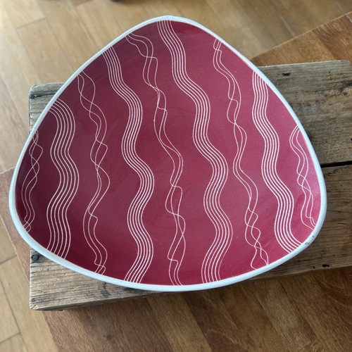 Vintage large red - large, white