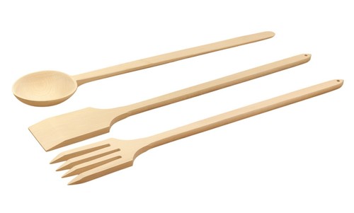 Xxl wooden cooking utensils - 3,